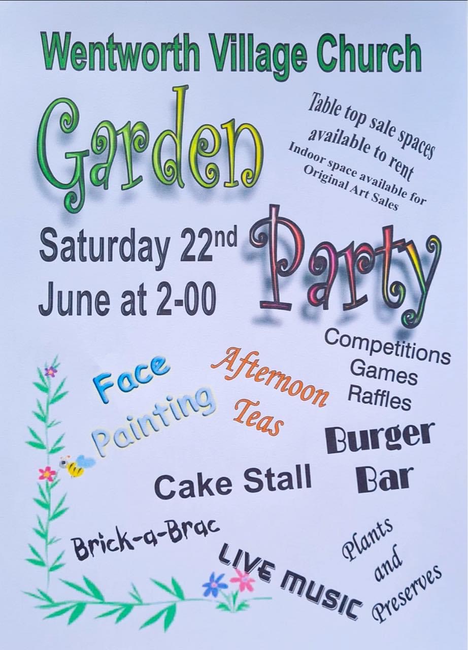 Image garden party 2024 on 22nd June 2024 at 2pm